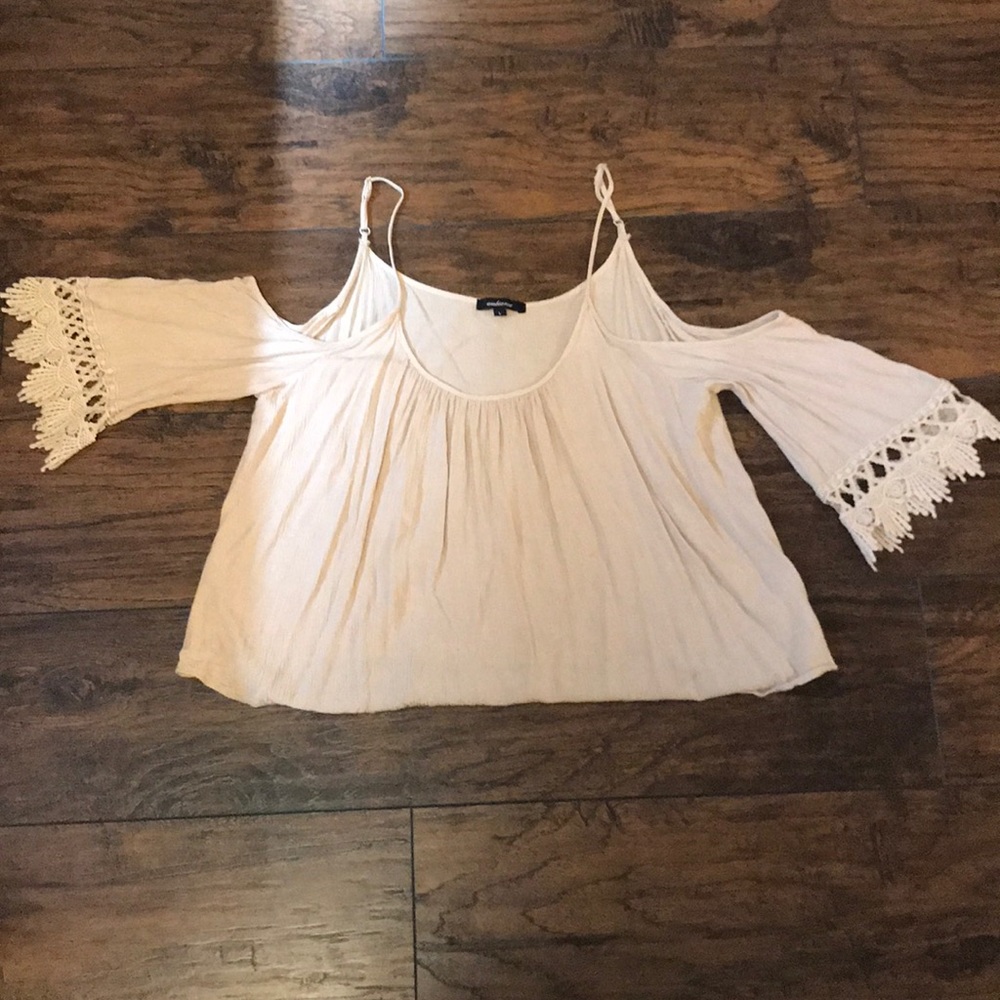 Tan blouse
